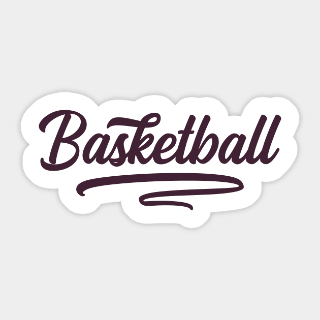 Baketball Sticker by Ombre Dreams